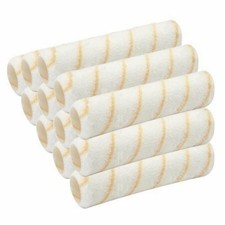 12 Pcs Reusable Paint Roller Covers 9" x 3/8" Nap Washable PVC Plastic Core NEW