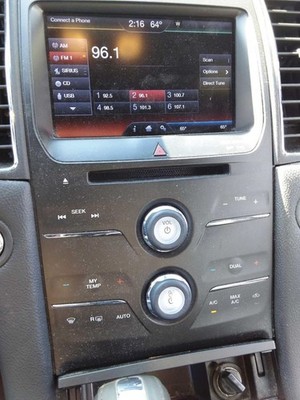Audio Equipment Radio Control Panel 8'' Screen Opening Fits 13 TAURUS 3046497