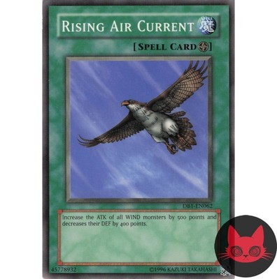 Yugioh Rising Air Current DB1-DE062 Common NM
