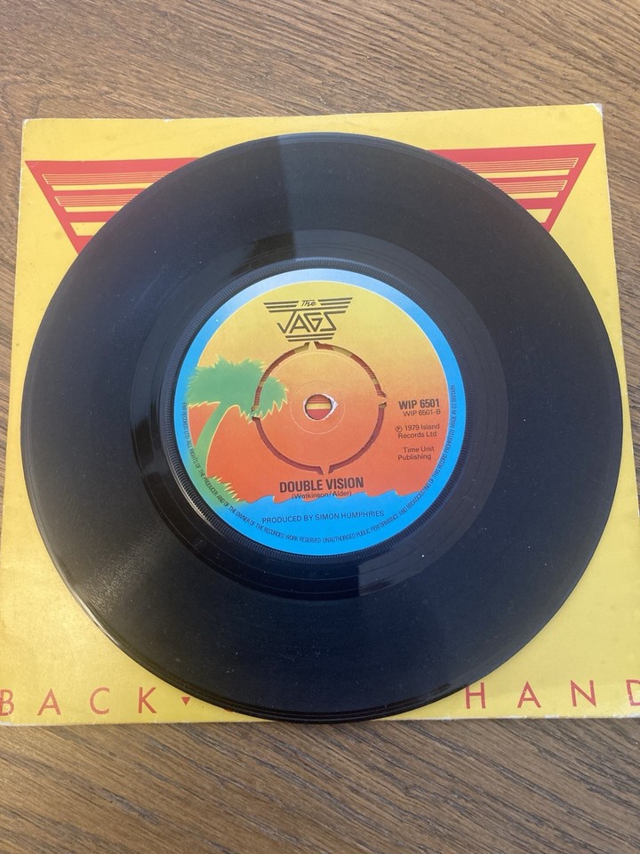 The Jags Back of My Hand 7” Vinyl Single WIP 6501 | eBay UK