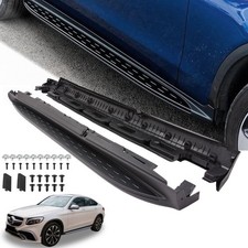 Trittbretter Schweller Für Mercedes GLC X253 / C253 2015-2022 Schwarz Trittbretter Schweller Für Mercedes GLC X253 / C253 2015-2022 Schwarz