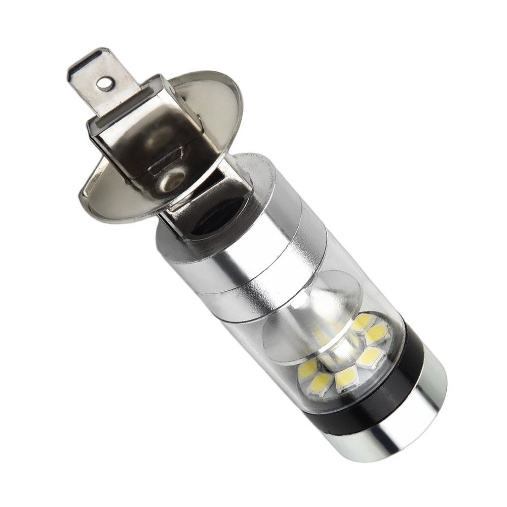 H1 LED Headlight White 12-24V 20-Projector Light Bulb 6000K Wear