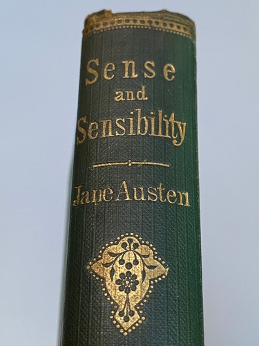 SENSE AND SENSIBILITY - Jane Austen [Bentley 1875] original cloth ...