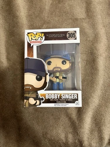 Funko Pop Television Supernatural Bobby Singer #305 Vinyl Figure - Read Desc.