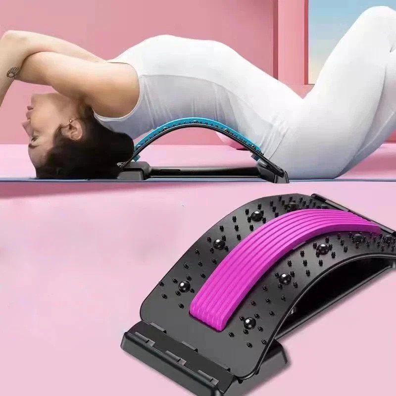 Back Stretcher for Lower Back Pain Relief, Back Cracking Device, Multi ...
