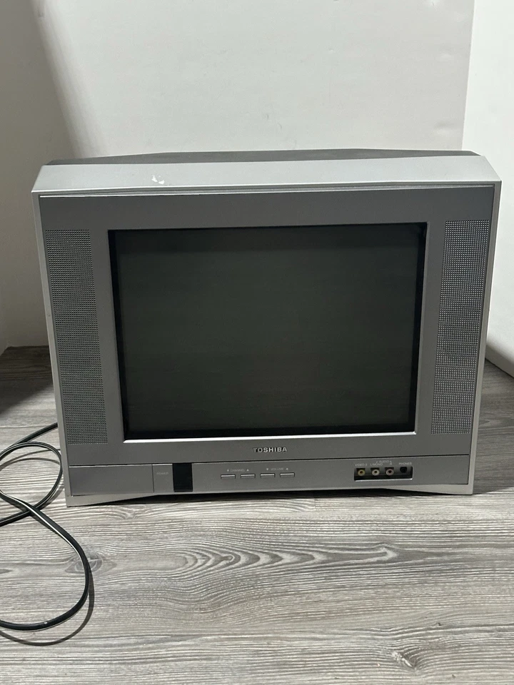 Toshiba 14AF44 14" Flat CRT TV  Retro Gaming S-Video Component , Original Remote - Image 2 of 4