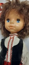 Vintage Soviet Toy Doll National Original Clothes Dress Costume USSR, 1970's