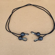 Bowflex Revolution Rowing Slider Trolley Seat Ropes 42" Set of 2 With 4 Balls 