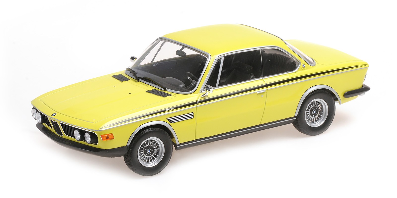MINICHAMPS 155028130 1:18 BMW 3,0 CSL - 1971 - YELLOW
