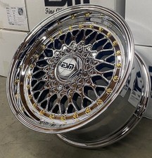 16x8 Et 20 Pl 4x100 5x100 Esm 02r Wheels Rims Bmw E30 84-91 3 Series E21 2002