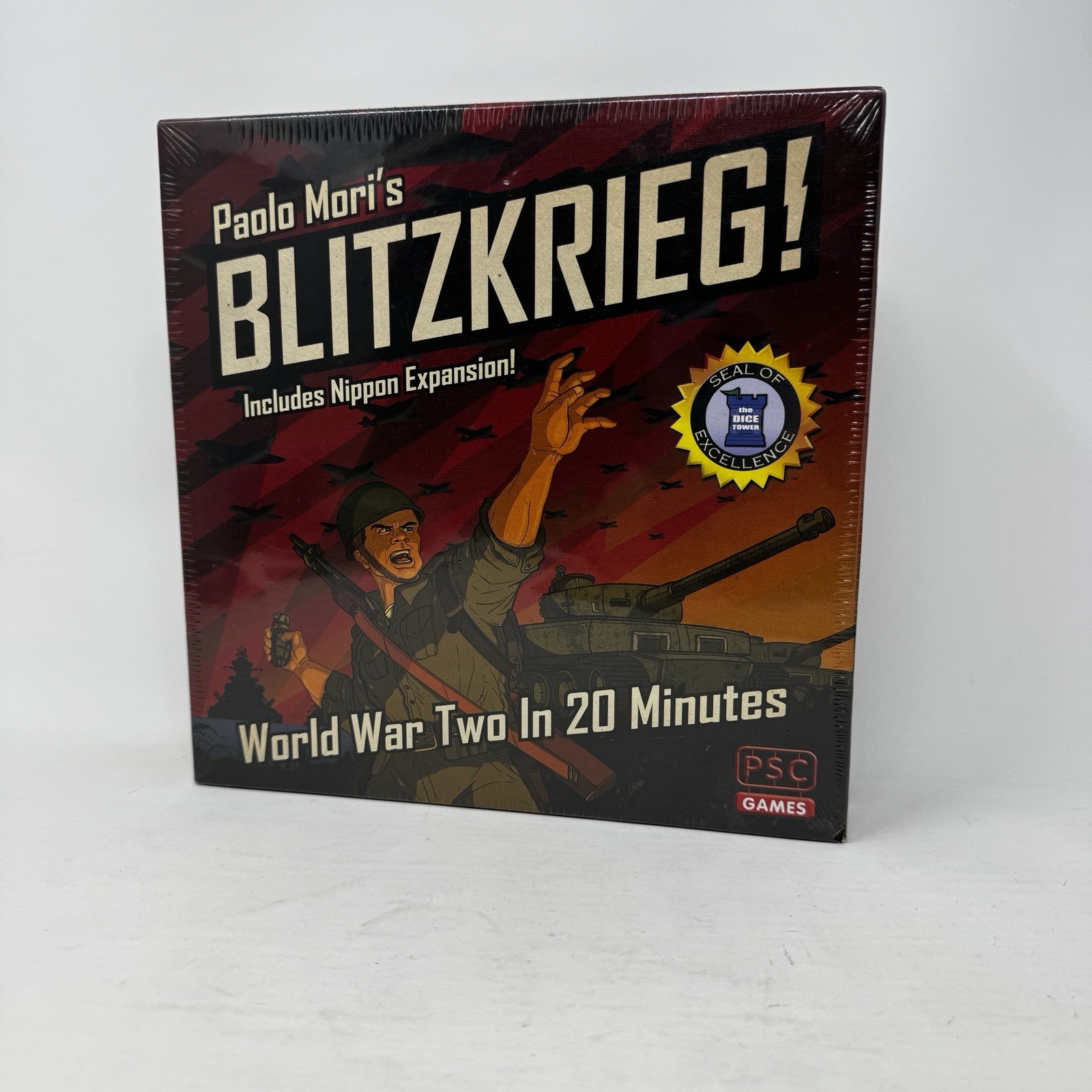 Blitzkrieg PSC Board Game Includes Nippon Expansion Brand New War Paoli Mori