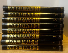 World War 2 Orbis Collect Weekly Magazine Series 8 Volumes WWII History Binders