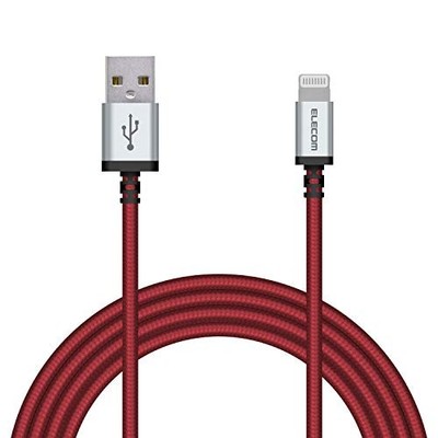 ELECOM Lightning Kabel für iPhone Aufladen Aluminium Stecker Hohe Haltbarkeit