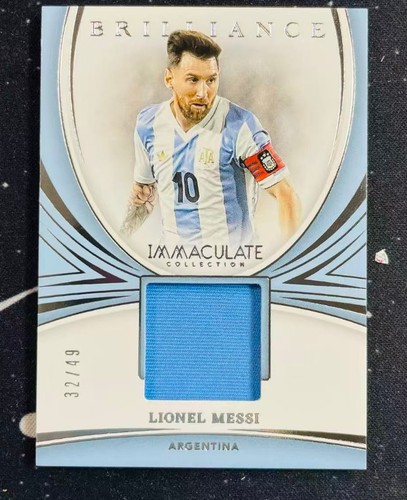 Lionel Messi 2024-25 Panini Immaculate Collection Brilliance Patch 32/49 #B-LM