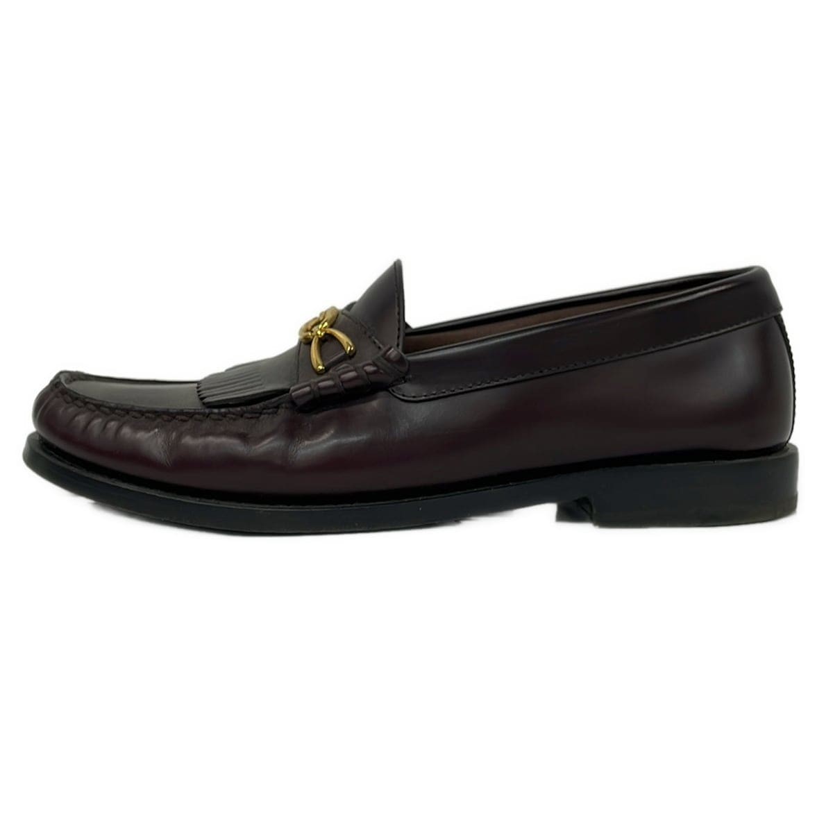 CELINE Dark Brown Leather Women's Shoes