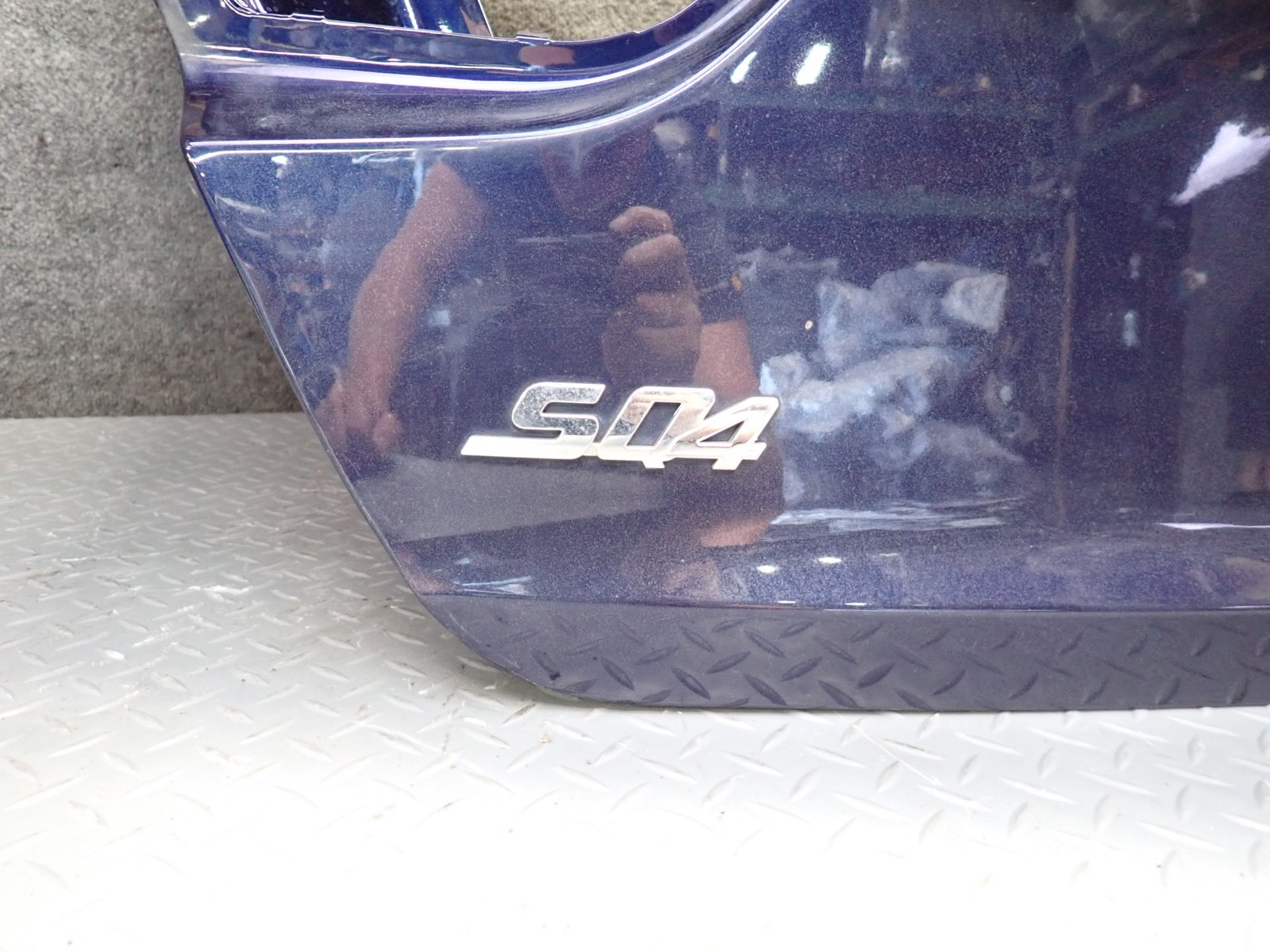 Maserati Quattroporte S Q4 2014-2021 Rear Trunk lid panel Blue