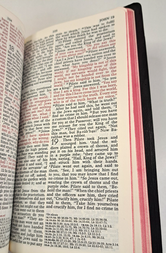 Vtg 1972 Holy Bibe Concordance Revised Standard Version Red Letter Thomas Nelson - Afbeelding 12 van 13