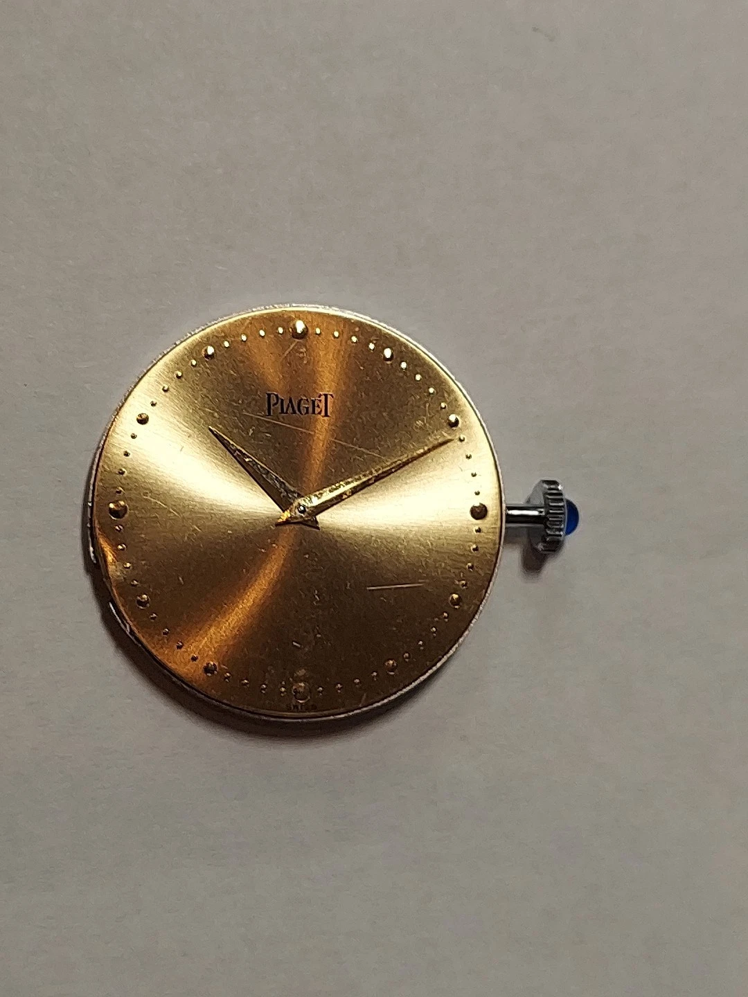 Piaget — Piaget 18k Gold Dial Quartz Cal 858P  Swiss Men’s 4 Jewels 100% Original And...