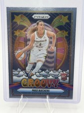 Paige Bueckers - 2025 Panini Prizm #12 Groovy Rookie Dallas Wings Insert