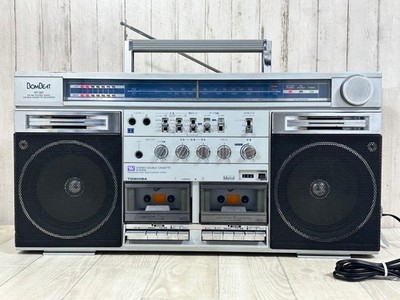 Toshiba RT-S87 BomBeat Double Radio Cassette Recorder Boombox