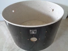 1982 VINTAGE TAMA IMPERIALSTAR 24"x14"deep BASS DRUM SHELL w/ T BADGE JAPAN RARE