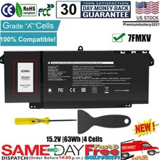 7FMXV Battery For Dell Latitude 5320 7320 7420 7520 9JM71 TN2GY 4M1JN 63Wh 15.2V