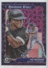 2021 Donruss Optic Diamond Kings Pink Velocity Prizm 161/249 Tim Anderson #7 uk2