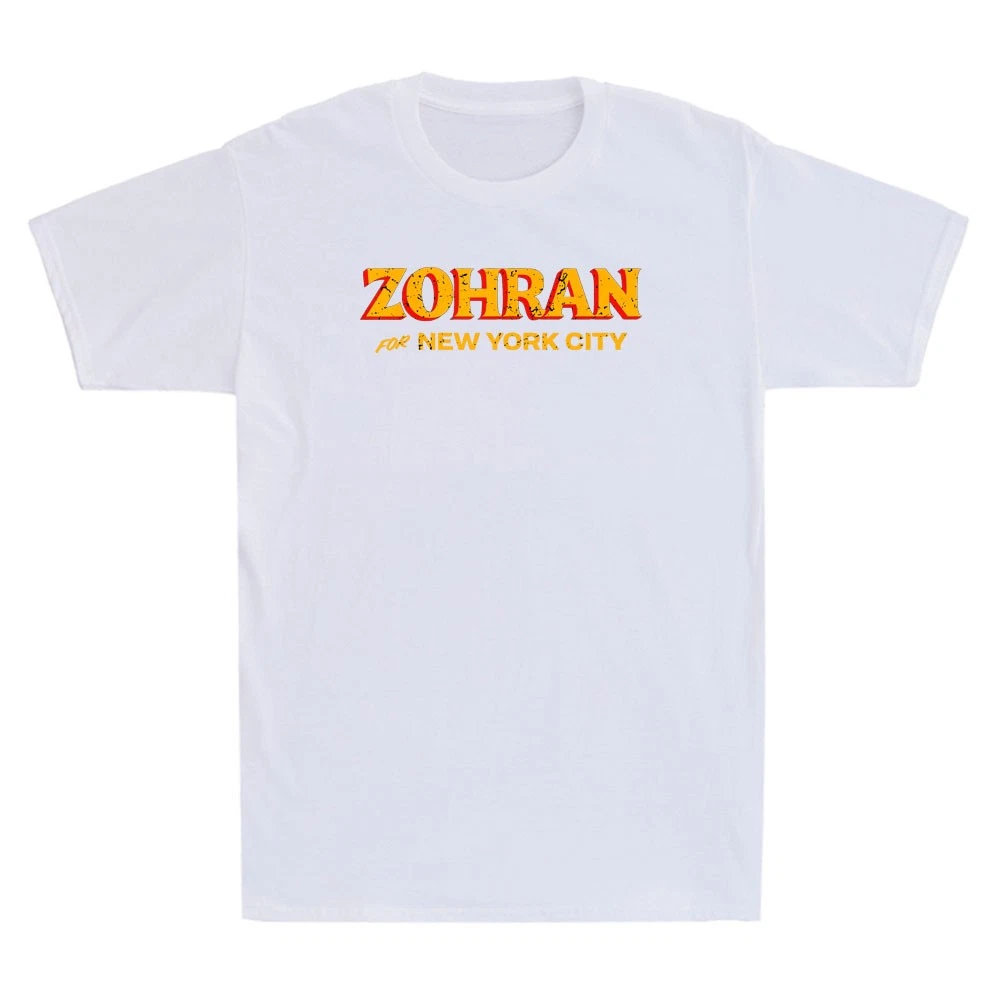 Zohran Mamdani Shirt Zohran For NYC Mayor 2025 Retro Men's Short Sleeve T-Shirt