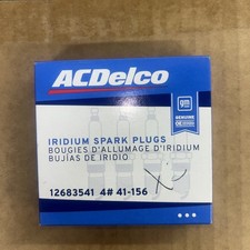 Genuine OEM AC Delco GM Spark Plugs Iridium - SET of 4 - 12683541