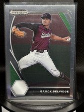 2021 Panini Prizm Baseball Draft Picks # PDP92 Brock Selvidge- Base Card 