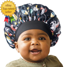Baby Satin Bonnet Sleep Cap for Infants Soft Stretchy and Safe Protects