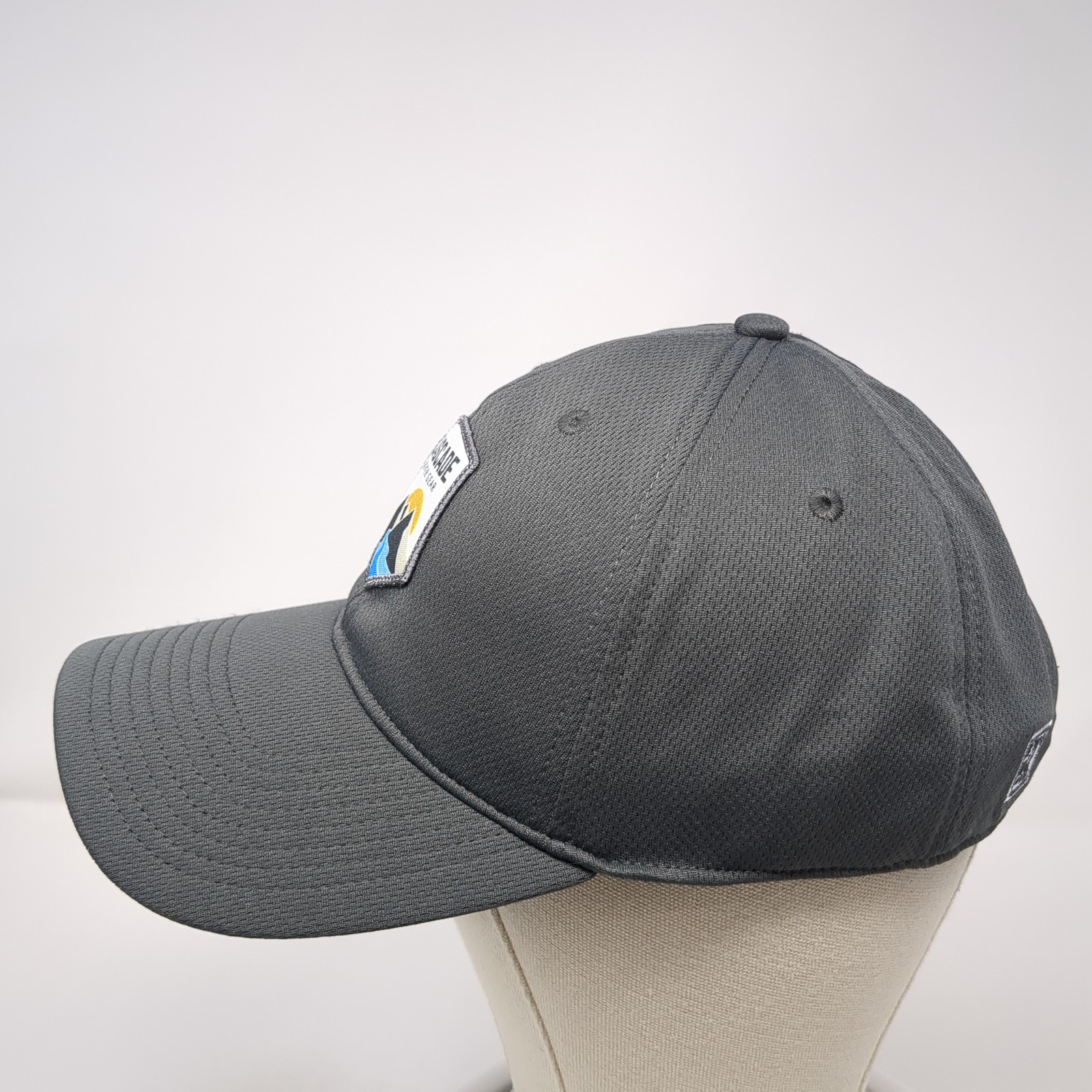 Cascade River Gear Strapback Baseball Cap Gray On… - image 3