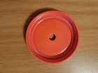 Brand New Pioneer Woman 16 Oz Plastic Mason Jar Drinking Cup W Lid & Straw Peach — photo 9