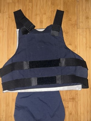 Second Chance Blue Soft Body Armor Male Carrier