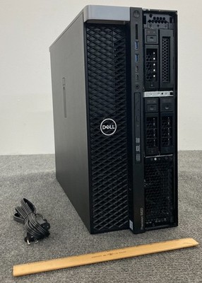 Dell Precision 5820 Desktop W-2175 8GB RAM 256GB NVMe, As Is w/Power Cord