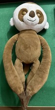 WowWee Fingerlings Hugs Plush Stuffed Animal Brown Monkey Interactive Tested