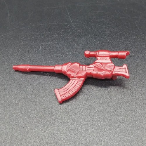Rock Lords Boulder RIFLE gun power sword 1985 Rocklords red weapon accessory