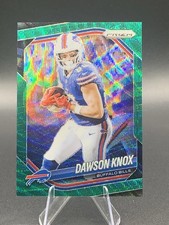 2025 Panini Prizm - Dawson Knox #65 Green Wave Prizm