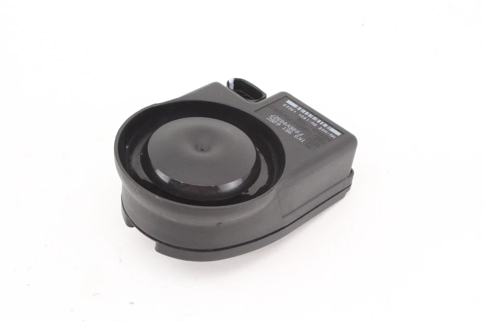 06-15 Audi A4 Alarma Antirrobo Señal Sirena Bocina Negro OEM 1K0951605C F005V00327 Foto 4 de 4