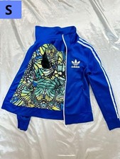 Adidas Women Beckenbauer Europe Track Jacket Multi Pattern Limited Edition Sport