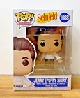 Funko Pop TV Seinfeld Jerry Puffy Shirt 1088 Vinyl Figure Vaulted New Boxed