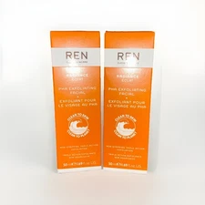 2x Ren Skincare Radiance PHA Exfoliating Facial 1.69 fl oz/50 ml NIB
