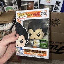 Funko Pop! Dragon Ball Z Vegeta Eating Noodles #758 2020 Spring Convention