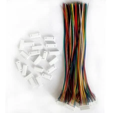 BOJOUL for 16 Sets JST XH 2.54mm 7 Pin Male Connector and 26AWG Female Connec...