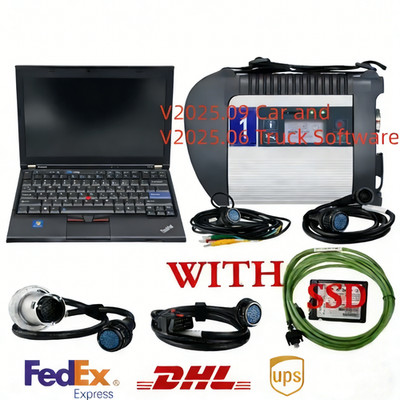 2025.09 For Mercedes MB Star C4 DOIP Xentry truck car Diagnostic scanner X230
