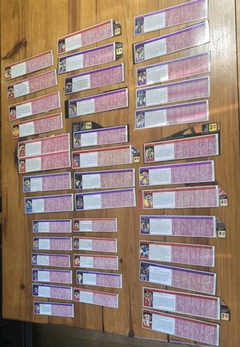 Vintage Hasbro G1 * TRANSFORMERS * YOU CHOOSE * ORIGINAL TECH SPECS FILE CARD *