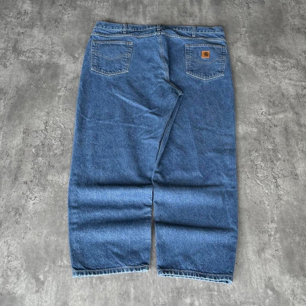 パンツ 00s carhartt wide denim pants paint y2k Carhartt 00s Vintage 5Pocket Denim Jeans W32 L36 Y2K Blue