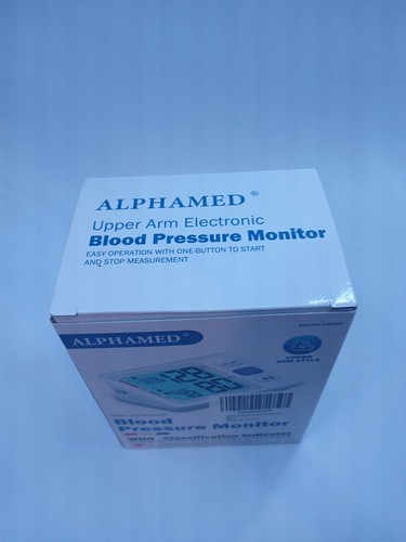 ALPHAMED Upper Arm Electronic Blood Pressure Monitor Model U85H - Picture 7 of 10