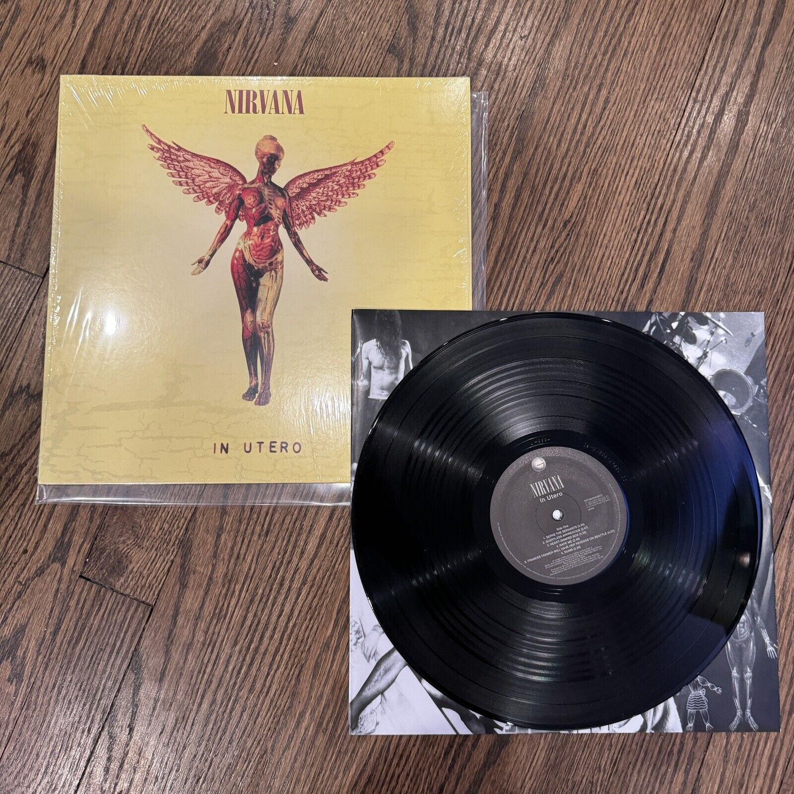 Nirvana - In Utero Vinyl Record LP (2022) Steve Albini Kurt Cobain Never Played