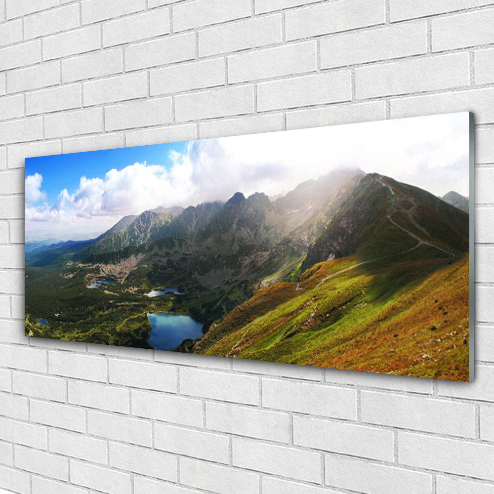 Tableaux montagne et nature sauvage 125x50 cm pour une ambiance zen chez vous